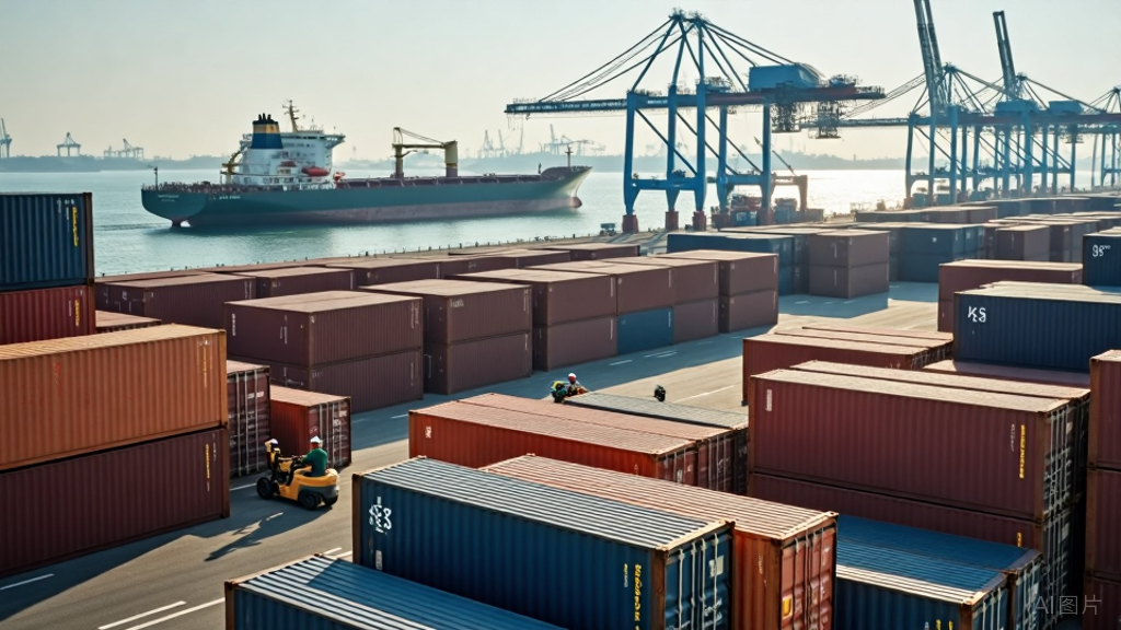 Análisis profundo de puertos marítimos: rutas Medio Oriente / India-Pakistán / Mar Rojo