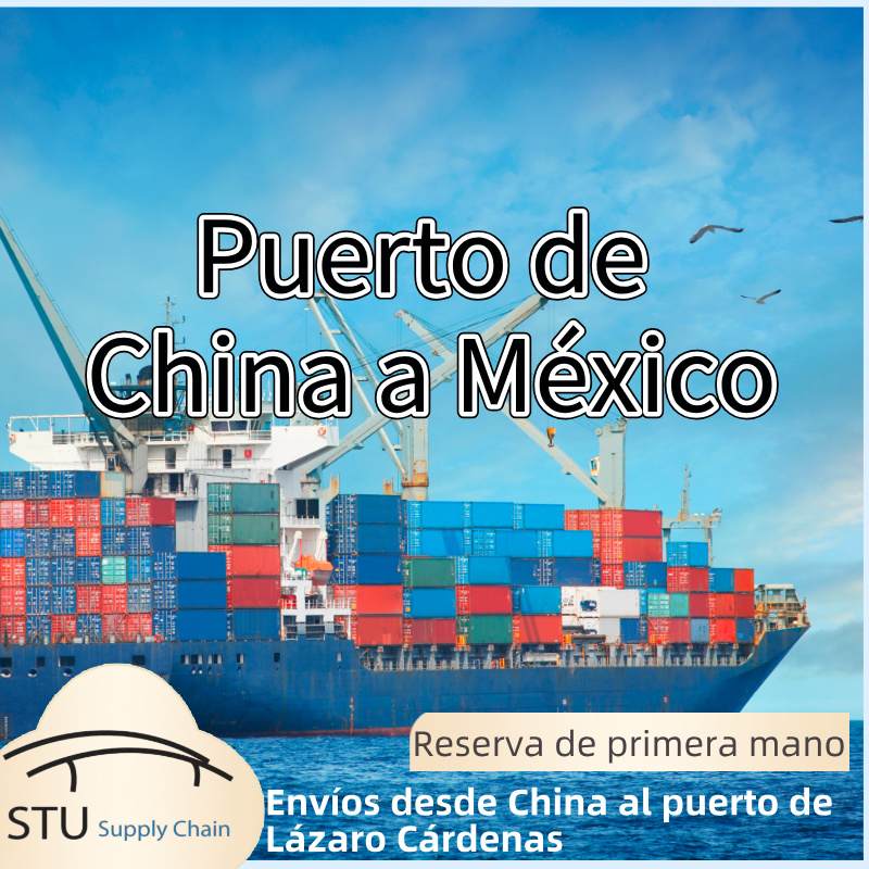 Envío desde Shenzhen, China al puerto de Lázaro Cárdenas
