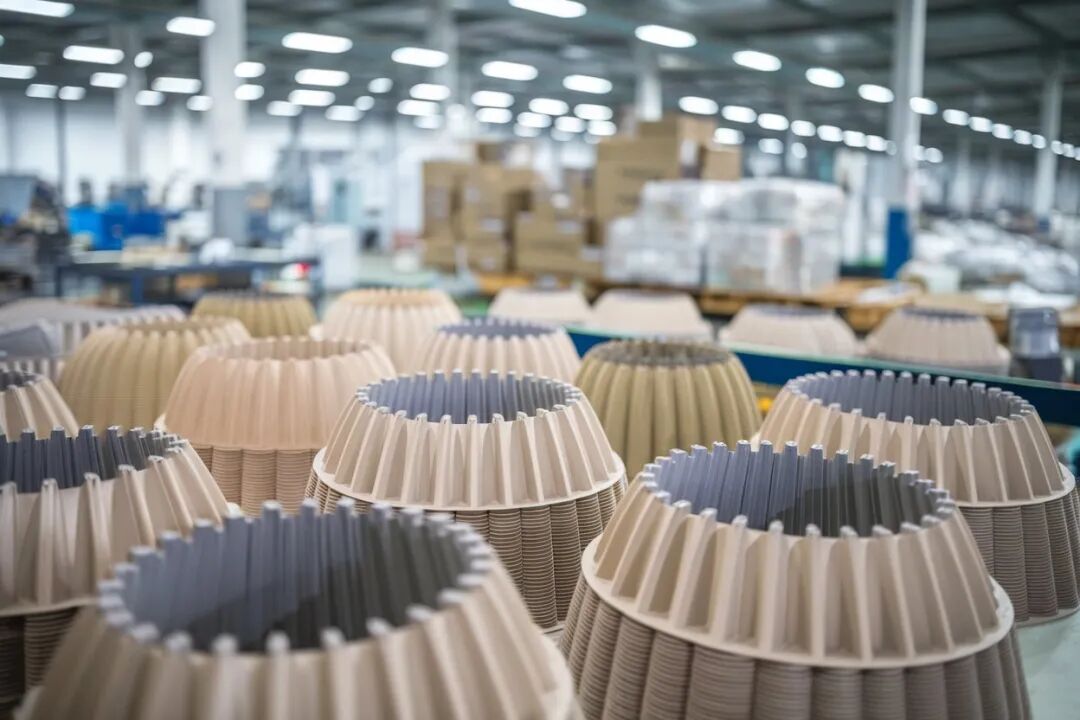 thermoformed molded fiber products