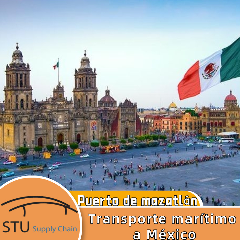 Mar de China al puerto de mazatlán, méxico ,e-commerce logística de carga serivce