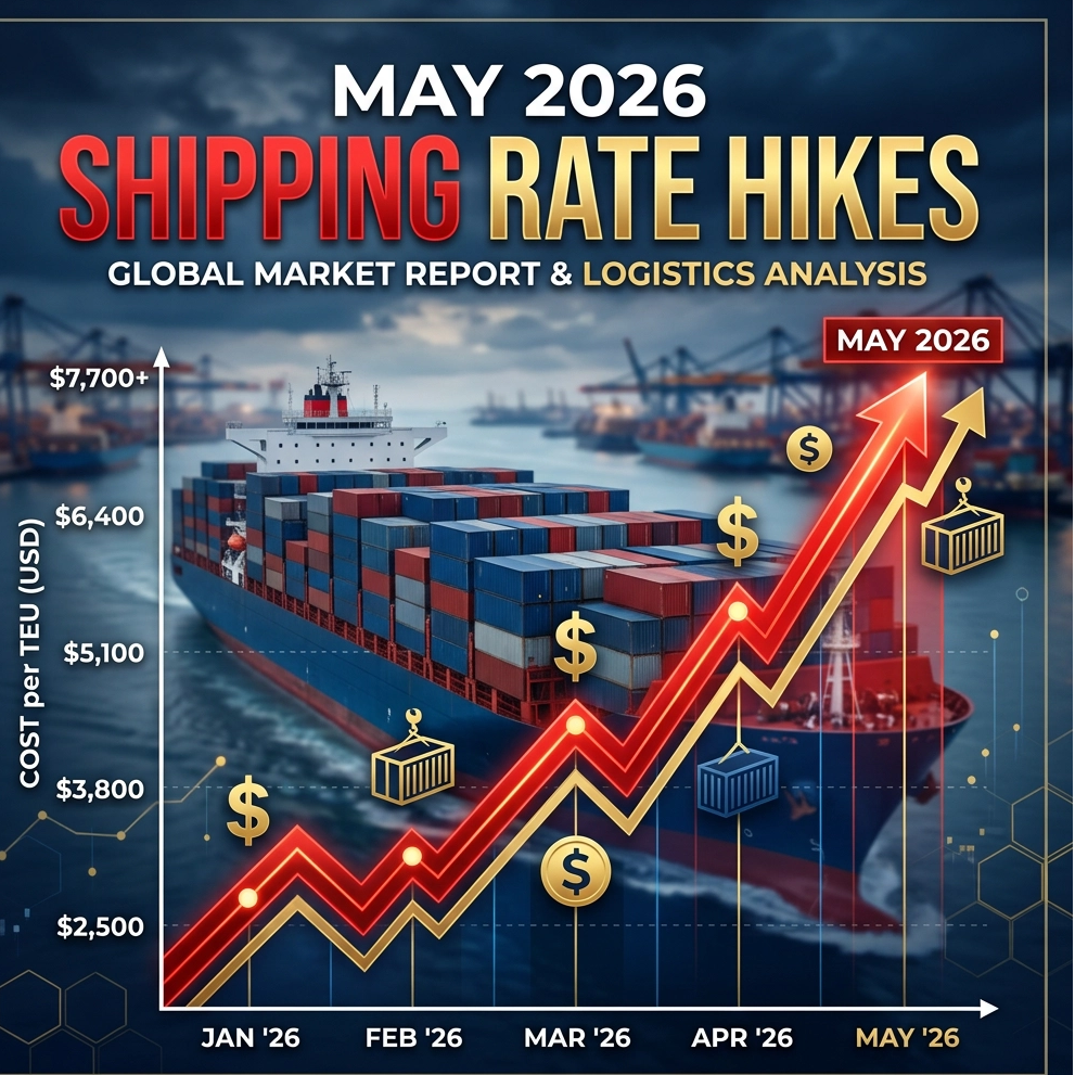 [Alerta GRI] Aumentos Significativos de Tarifas para Mayo 2026: Anuncios de Hapag-Lloyd, MSC y CMA CGM