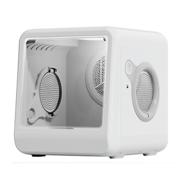 Caja automática de secado de pelo de mascotas - Dispositivo de aseo seguro y de secado rápido para gatos y perros