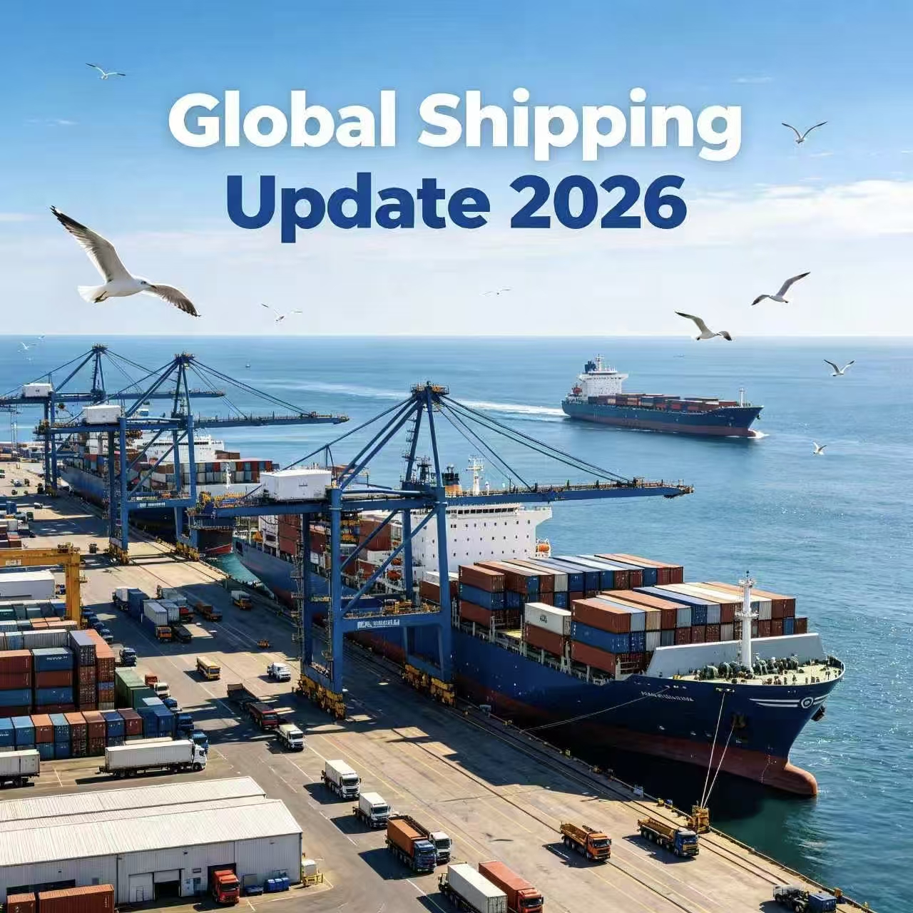 2026 La paradoja del mercado naviero: Aumentos exponenciales en rutas clave vs. Señales de sobrecapacidad mundial