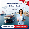 Servicio de flete marítimo LCL de China a Callao y Lima Perú, navieras HPL ONE, tránsito 33-44 días, requisitos SUNAT