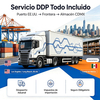 Servicio DDP todo incluido desde Puerto Los Ángeles / Long Beach hasta almacén en Ciudad de México, con despacho aduanal, impuestos y seguro