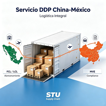 Cumplimiento normativo MVE | Consolidación y almacenamiento en China | Despacho aduanero completo con impuestos incluidos